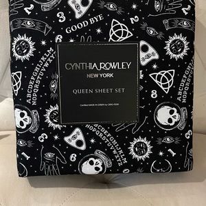 Cynthia Rowley Ouija Board Queen Sheet Set